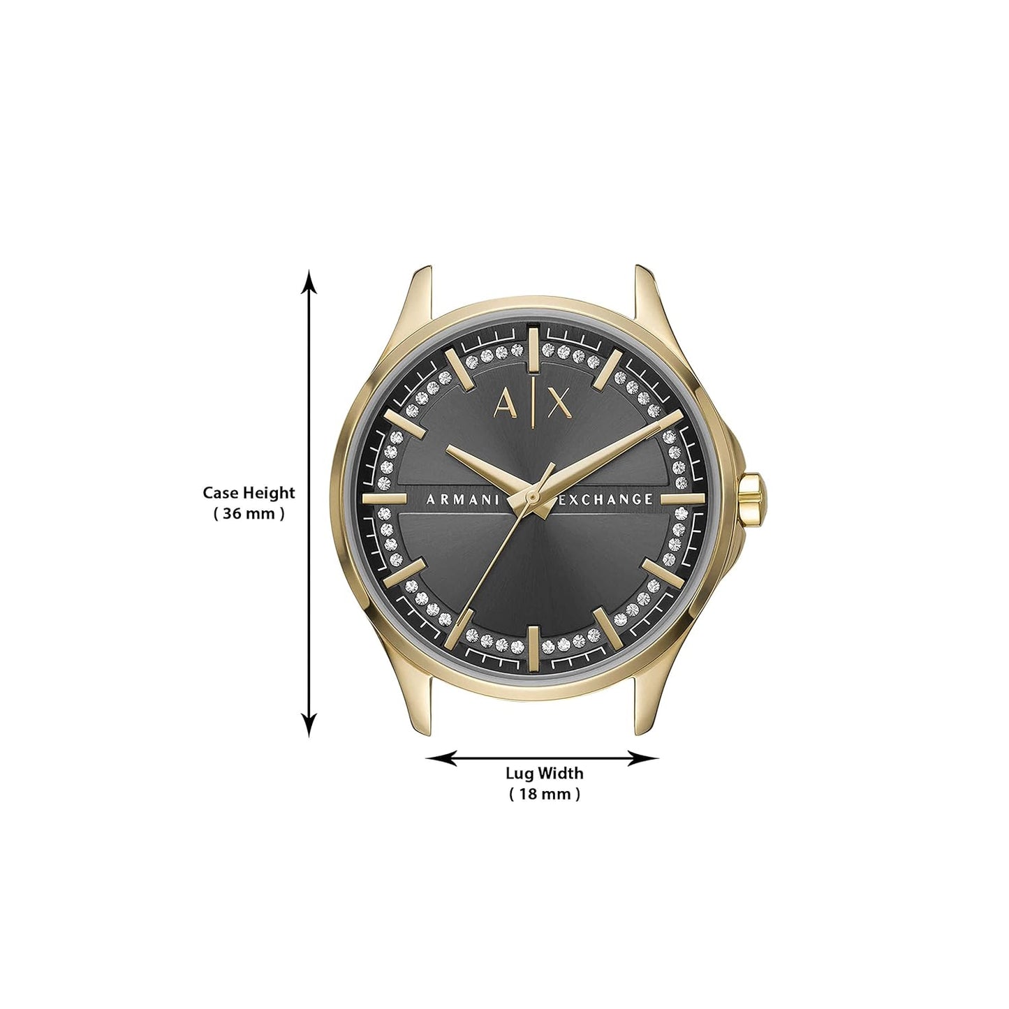 Armani Exchange Gold Watch AX5257